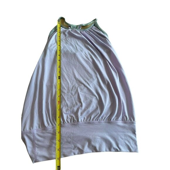 LULULEMON WOMEN SIZE SMALL BRA BUILT IN ACTIVE  Lavender Straps SHIRT - Picture 2 of 7